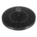 2.0W Solar Fountain Solar Birdbath Fountain Solar Powered Fountain Pump Solar Water Fountain for Pool Pond Garden  Fish Tank Aquarium