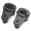 7/8 inch 22mm Motorcycle Handlebar Riser Handle Fat Bar Mount Clamps Bracket Black Aluminum