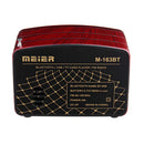 M-163BT Portable FM Radio TF Card USB bluetooth Speaker MP3 Music Player
