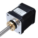 HANPOSE 17HS8401-S T8x8 Nema 17 Lead Screw Stepper Motor Linear Actuators 48mm 1.8A 52N.cm 4-lead 42 Motor 100-500mm Trapezoidal Lead Screw for 3D printer Z Axis