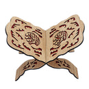 I slamic M uslim Quran Koran Book Holder Wood Stand For Quran Home Decorations