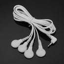 4 In 1 4 Heads Type Wire Digital Therapy Massager Electrode Wires Cable