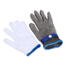 Metal Mesh Butcher Glove Grade 5 Safety Cut Proof Stab Resistant Stainless Steel 23x9.5cm