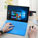 Rocketek SUR-U3 USB 3.0 to 2-Port USB 3.0 TF SD Card Reader Hub with Micro USB Power Port for Surface Pro