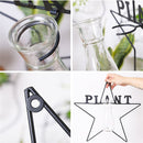 Wall Hanging Green Plant Flower Vase Planter Box Pot Flower Holder Home Decor