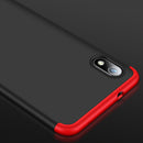 Bakeey 3 in 1 Double Dip 360 Hard PC Full Protective Case For Xiaomi Redmi 7A