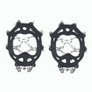 IPRee 19 Teeth Anti Slip Crampons Shoes Cover Winter Snow Skiing Mountain Climbing Spike Boot Protector Grips