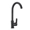 Black Copper Kitchen Faucet 360 Rotation Single Lever Hot & Cold Water Basin Sink Mixer Tap