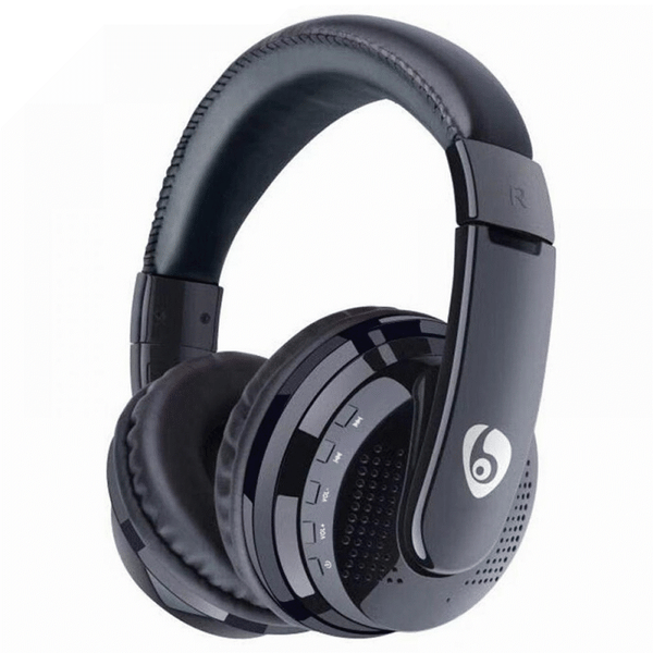 MX666 Foldable Wireless Gaming Headphone bluetooth Over-ear Handsfree Adjustable Headset with Mic Support FM TF