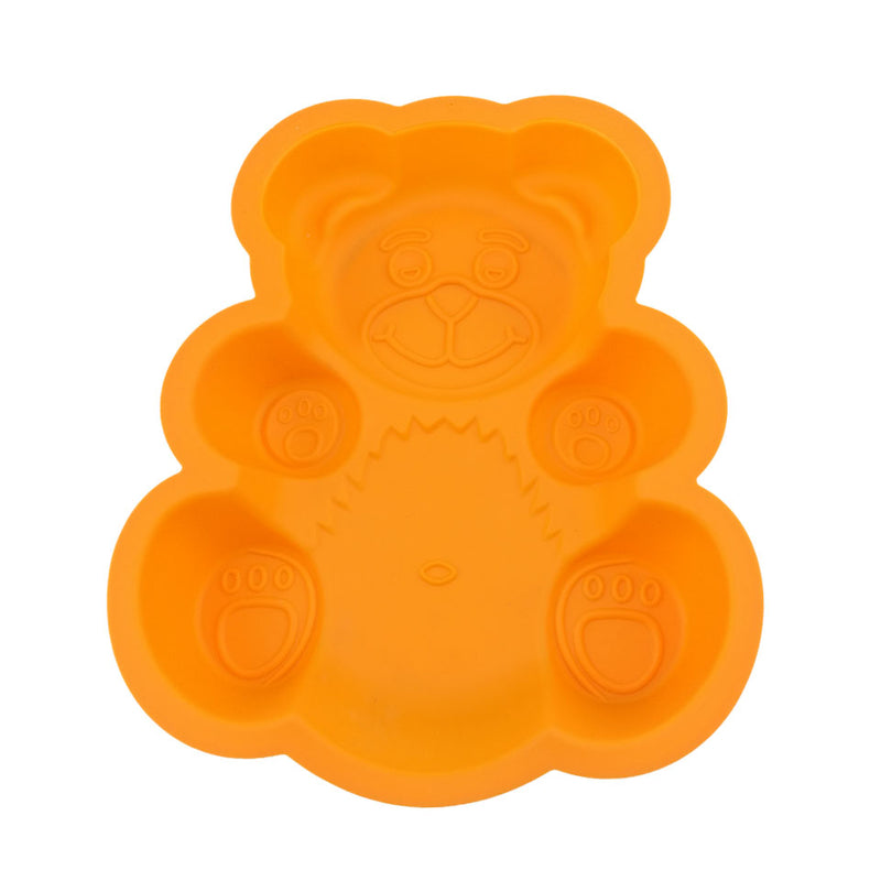Honana DlY Cartoon Bear Shape 3D Silicone Cake Baking Mold Tools Bakeware Maker Mold Tray Baking