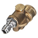 High Pressure Car Washer Pressure Washer Nozzle Tips Pivot Coupler Spray Adapte Kit 4000 PSI