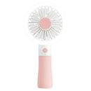 Well Star D10-1 Portable Mini USB Fan LED light Fan Handheld Rechargeable Air Cooler Silent Cooling Fan For Home Office Student Dormitory Outdoors Travelling