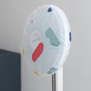 Honana PEVA Washable Waterproof Round Shape Durable Dustproof Floor Fan Cover Bag Fan Cover