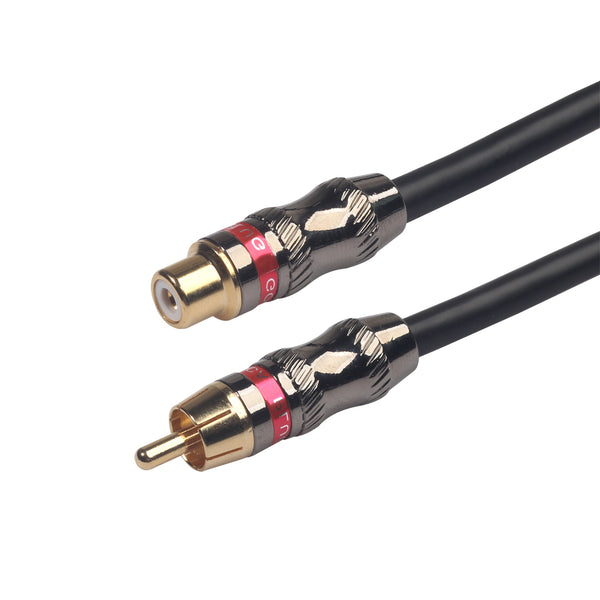 REXLIS RCA Male to Female Audio Cable 0.3m  RCA Extension Cable Subwoofer Mono Audio Video Cable Digital Analogue Audio Cable