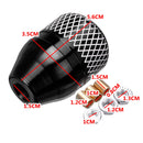 Universal 5/6 Speed Aluminium Gear Shift Knob With 8/10/12mm Adapters