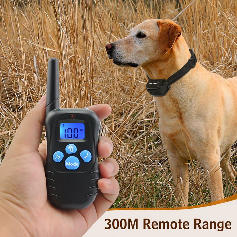 Rechargeable Dog Shock Collar 330 yd Remote Dog Training Collar with Beep/Vibrating/ShockPet Trainer