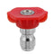 0 15 25 40 Degree Soap Quick Release Connect Jet Power Wash Spray Nozzle Tip Set