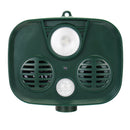 15-75KHZ Animal Repeller Solar Powered Waterproof PIR Sensor USB Solar Alarm Repeller
