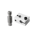 V6 PT100 Aluminum Heating Block For 3D Printer Hotend
