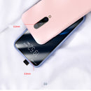 For OnePlus 7T Pro Case Bakeey Smooth Liquid Silicone Rubber Back Cover Protective Case