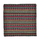 Bohemian Striped Linen Pillow Case Square Home Decorative Sofa Cushion Cover Pillow Cover