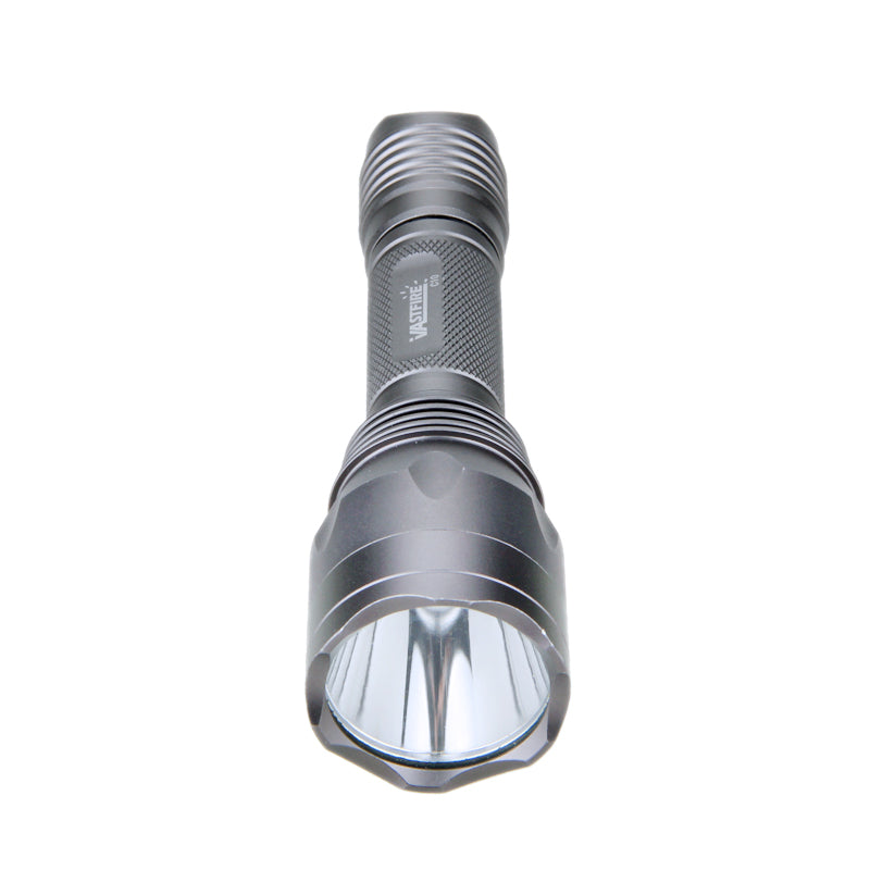 VASTFIRE 1000Lumen Zoomable USB Rechargeable Spotlight LED Flashlight Tactical Flashlight Outdoor Waterproof 18650 Flashlight