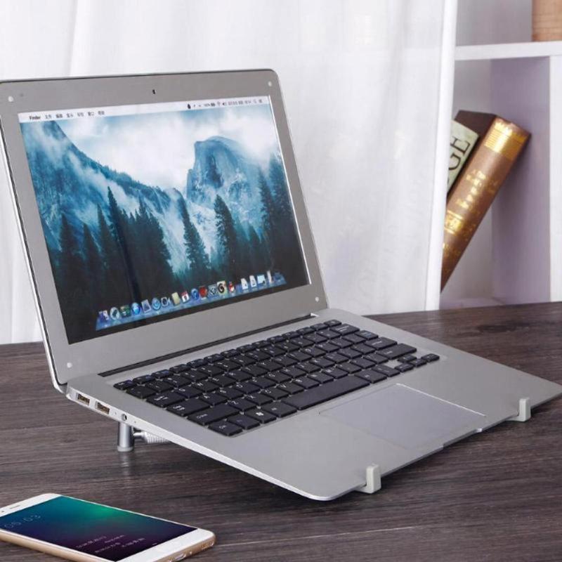 Universal Aluminum Alloy Laptop Stand Laptop Holder Folding Adjustable Portable Notebook Tablet X-Stand Bracket