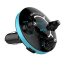 Bakeey 2.1A 3.5mm AUX Dual USB Digital Display bluetooth FM Transmitter Fast Charging USB Car Charger For iPhone 8Plus XS 11Pro Huawei P30 S10+