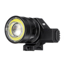 50000LM T6 COB LED Rechargeable Headlamp Zoomable Bike Bicycle Head Light Lamp