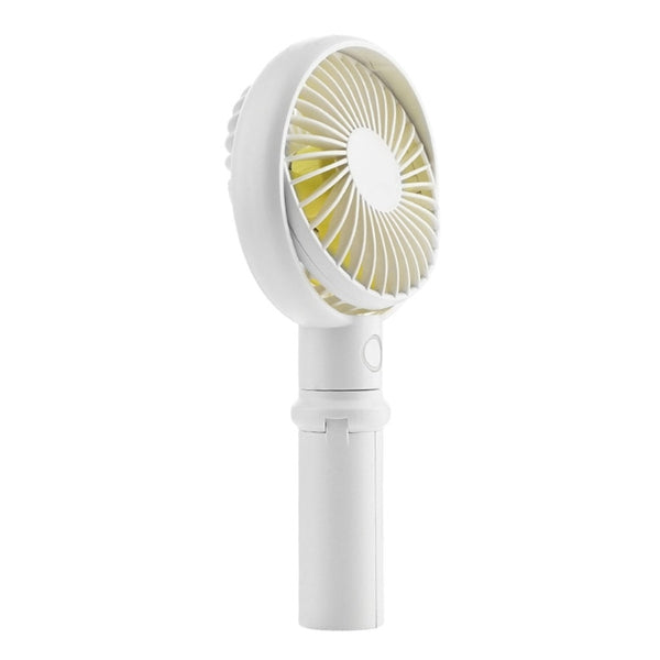 Benks Portable Handheld Tripod Adjustable 3 Speed USB Rechargeable Cooling Fan Desktop Phone Holder