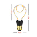 4W JH-DO Retro Edison Unique Design LED Soft Filament Light Bulb for Indoor Home AC220-240V