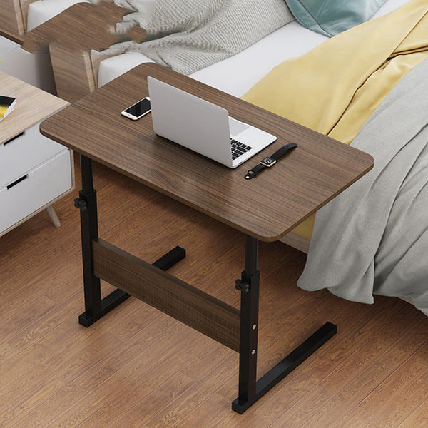 Multifunctional Movable Bedside Laptop Desk Wooden Brushed Oak Computer Table Study Table Computer Stand