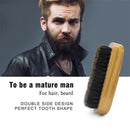 5Pcs Men's Beard Care Set Style Beard Comb Brush Oil Beard Washing Set