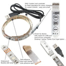 50cm/100cm/150cm/200cm LED 5050 Waterproof IP65 RGB USB LED Strip Light DC 5V