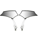 Universal 8mm/10mm Motorcycle Rear View Side Mirrors For Honda Yamaha Suzuki