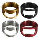 Stainless Steel Finger Ring Ring Shape Beer Bottle Opener for Beer Bar Tool