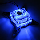 S SKYEE 9cmx9cmx2cm LED CPU Water Block Waterblock for INTEL Cooling