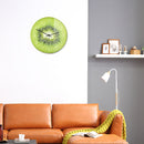 Loskii CC096 Creative Kiwi Wall Clock Mute Wall Clock Quartz Wall Clock For Home Office Decorations