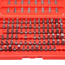 Drillpro 100pcs Screwdriver Bit Set Security Bit Set Chrome Vanadium Steel Assortment Set Square Screw Bits Power Tools