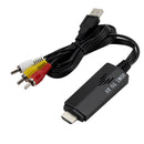 GRWIBEOU HDMI to AV RCA HD Converter 1080P Conversion Cable
