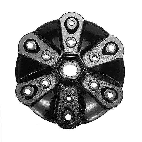 5/6 Blades Wind Turbine Hub for S/M Type Wind Turbine Generator Black Metal