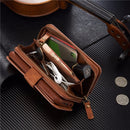 BRG Universal Removable Functional Wallet Case PU HandBag Zipper Cover for Samsung Galaxy S7