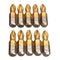 10pcs 25mm Titanium Coated Hex Shank PH2 Magnetic Screwdriver Bit Set