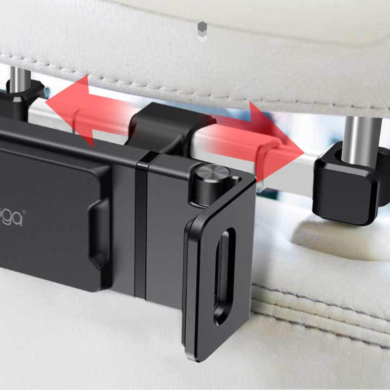 ipega Back Seat Headrest Car Phone Holder Tablet Stand Holder 360 Degree Rotation For Nintend Switch Mobile Phone Tablet iPad