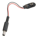 5PCS T-type 9V DC Battery Power Cable Cylinder Jack Connector