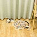 220V Electric Pet Heating Pad Puppy Heated Mat Blanket Dog Cat Whelping Bed Mat