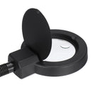 5X 10X Magnifying LED Lamp Magnifier Light Large Glass Lens Desktop Stand Craft