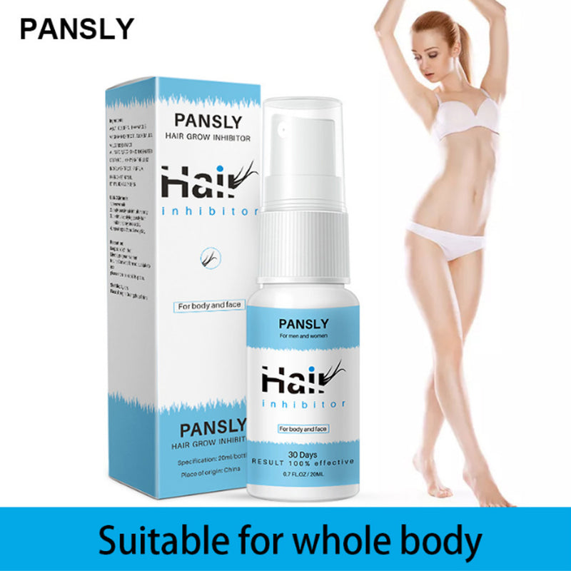 20ml Natural Sprayer & Wipe Hair Removal Spray Away Painless Hair Remover Body Care