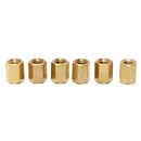 50pcs M3 Brass Female Threaded Hex Standoffs Spacer Nut 4/6/8/10/12mm