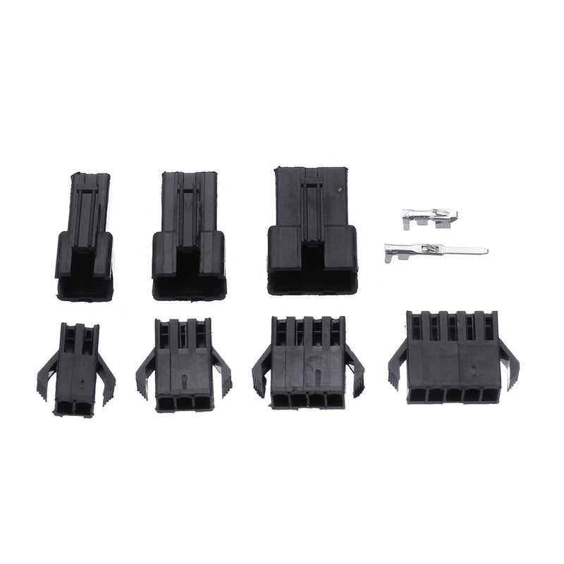 600pcs 2.54mm Dupont Terminal Male/Female Pin SM2.54 Cable Plug 2/3/4/5 Pin Electrical Jumper Header Housing Wire Connector Kit